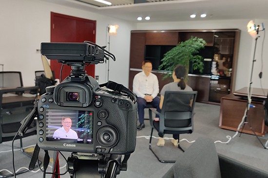 《洞見》節(jié)目記者采訪孚能科技（贛州）股份有限公司董事長兼總裁王瑀