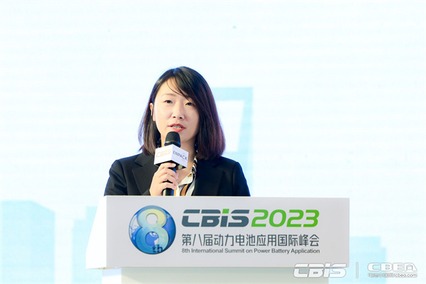 瑞浦蘭鈞能源股份有限公司項(xiàng)目總監(jiān)白雪君博士主持