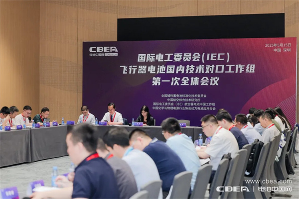 IEC飛行器電池國內(nèi)技術(shù)對(duì)口工作組第一次全體大會(huì)在深圳召開